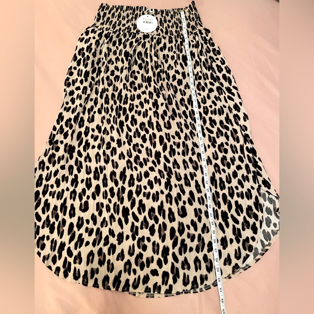 Esther&CO Cheetah Print Maxi Skirt